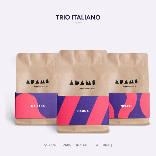 TRIO ITALIANO – MAILAND, PADUA und NEAPEL, je 250 g